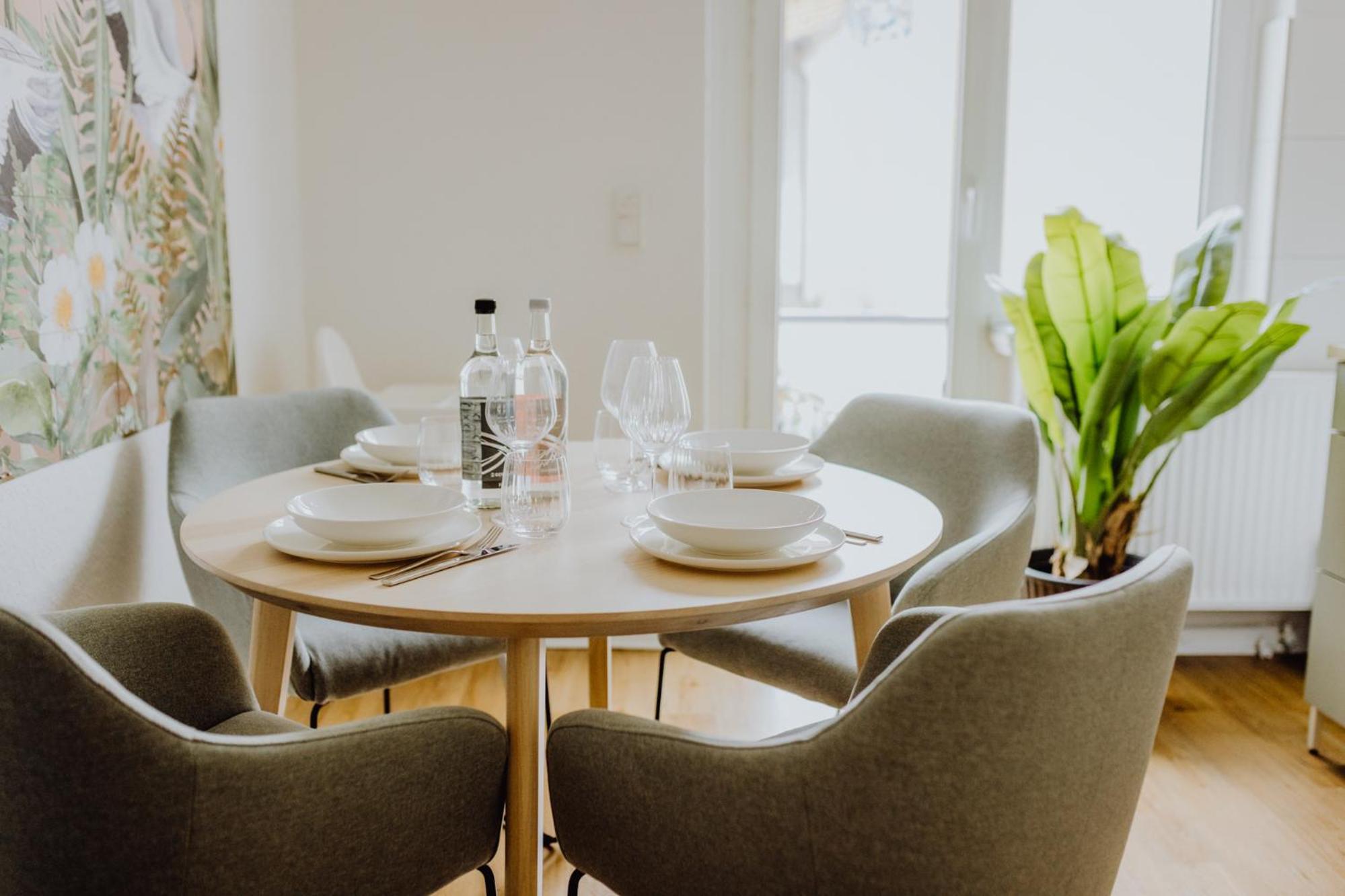 Staylight City - Premium Appartements Mit Balkon هيلدسهايم المظهر الخارجي الصورة