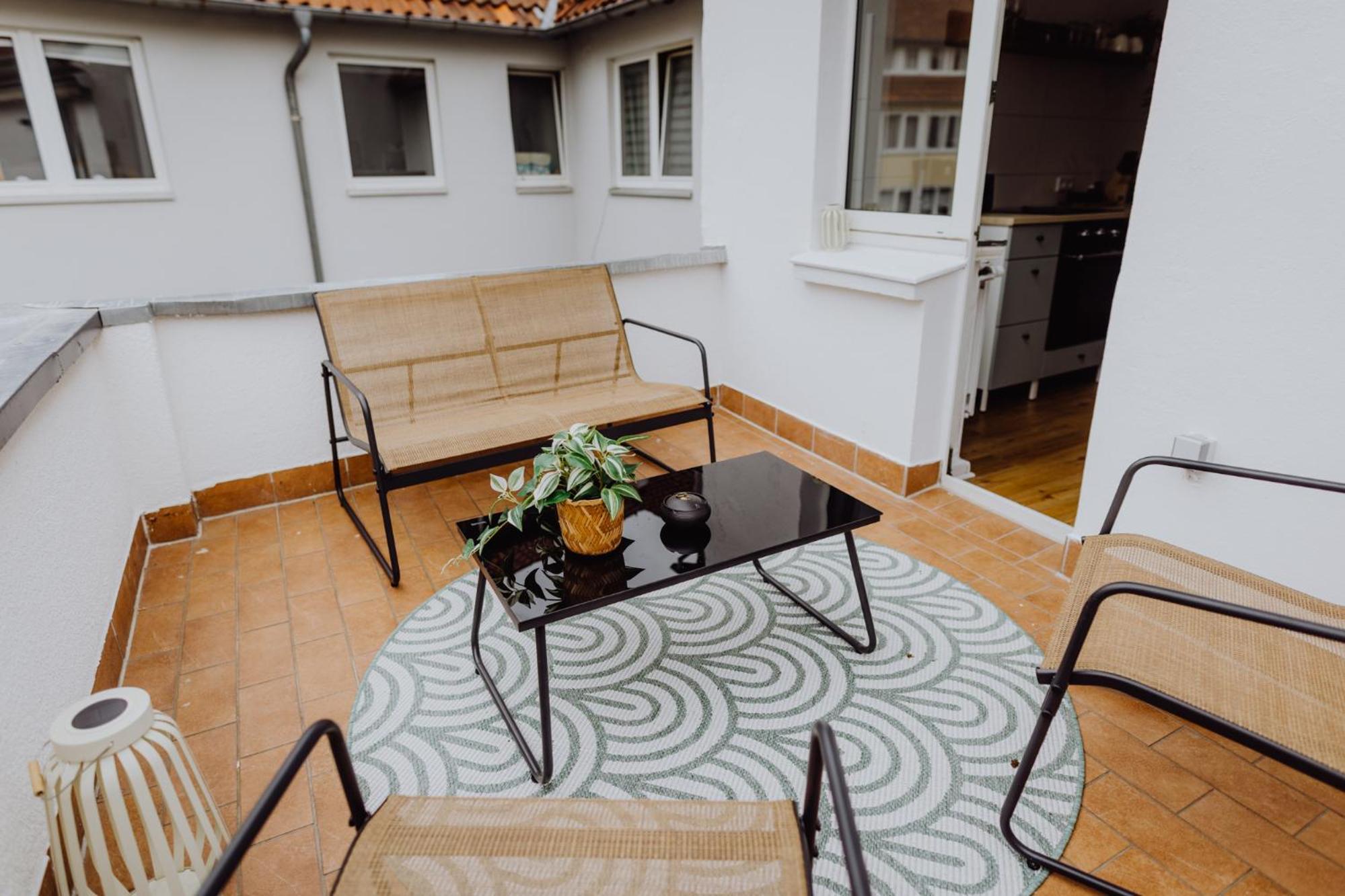 Staylight City - Premium Appartements Mit Balkon هيلدسهايم المظهر الخارجي الصورة