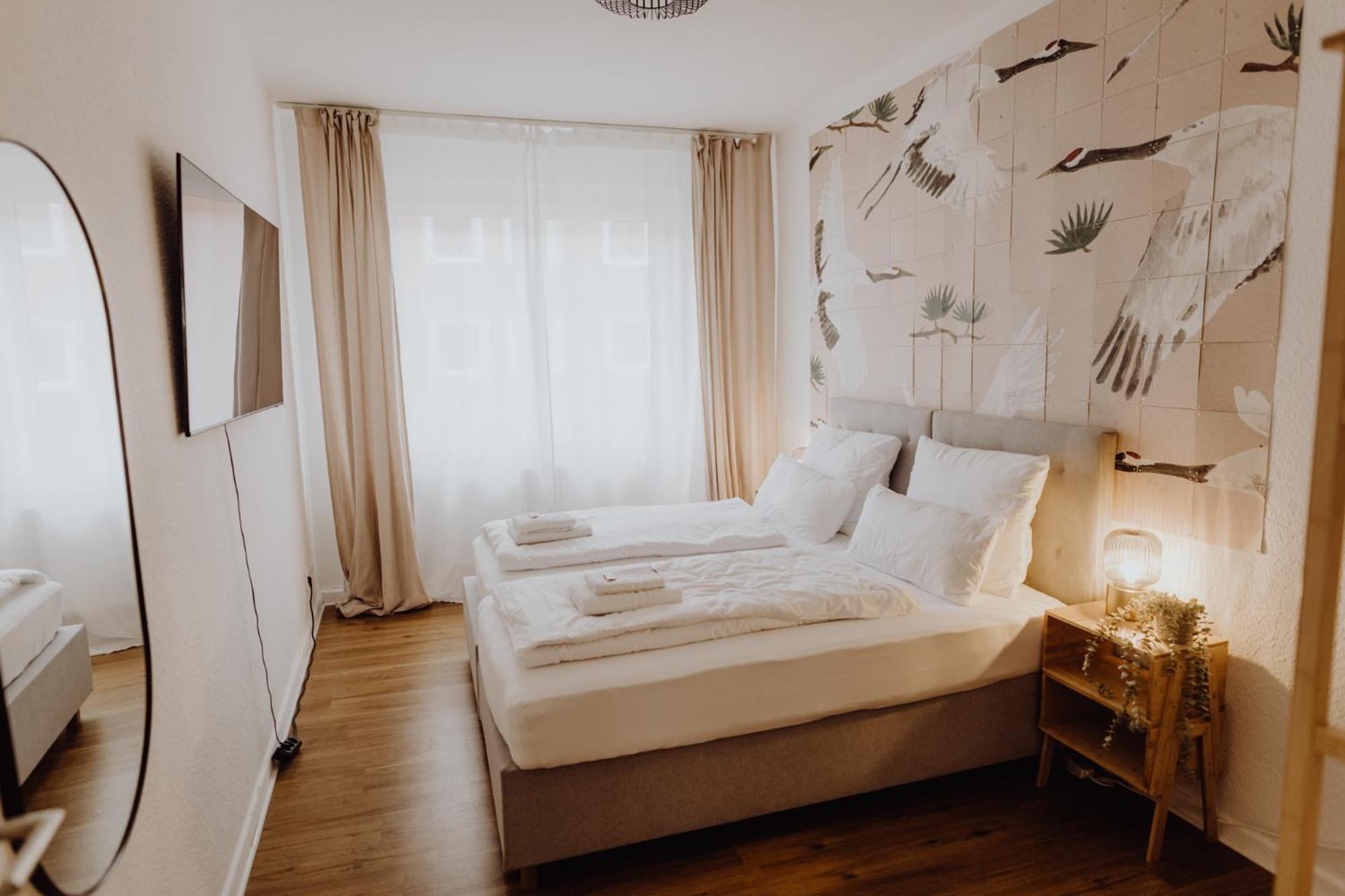 Staylight City - Premium Appartements Mit Balkon هيلدسهايم المظهر الخارجي الصورة